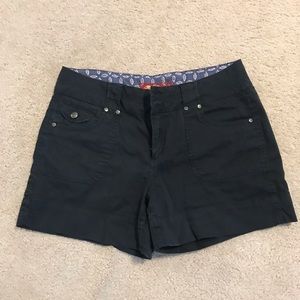 Black shorts